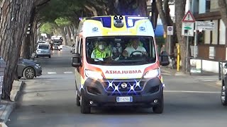 [WAIL-HORN] Ambulanza Castel Monte Onlus in emergenza - Ambulance responding code 3