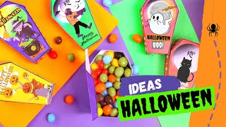 𝗖𝗔𝗝𝗔𝗦 𝗣𝗔𝗥𝗔 𝗛𝗔𝗟𝗟𝗢𝗪𝗘𝗘𝗡 🎃 6 Diseños de ATAUDES 💥 Ideas FACILES y ECONOMICAS