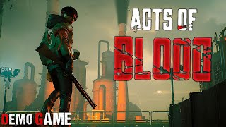 Acts of Blood _ Powerful fight New demo trailer short game || Walkthrough game | 4k |#nocommentary