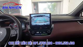 Màn Hình Android OLEDPRO X4 10 inch Lắp Zin Theo Xe Toyota Corolla Cross 2019 - 2022