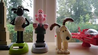 solar powered Wallace, Gromit and Shaun The Sheep! 😁