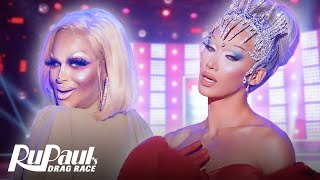 Plastique Tiara & Roxxxy Andrews’ Diana Ross Lip Sync 🤩 RuPaul’s Drag Race All Stars 9