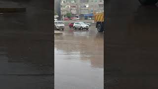 الاسكندرية صباح اليوم وتساقط الامطار