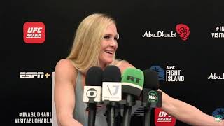 Holly Holm Abu Dhabi New Pre Fight Interview October 2020