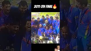 2011 world cup emotions🔥✨#cricket #cricketlover #viratkohli #worldcup2011 #dhoni #indiancricketer