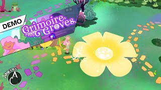 planting adorable magical plants in Grimoire Groves [DEMO]