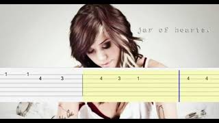 Christina Perri  Jar of hearts in tabs