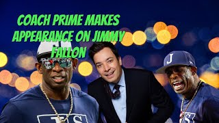 Deion Sanders on The Tonight Show with Jimmy Fallon #hbcu #jacksonstate #swac #deionsanders