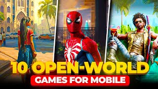 Top 10 New OPEN WORLD 😨 Games for PC & Mobile 2023 | HIGH GRAPHICS 🤩 Hindi