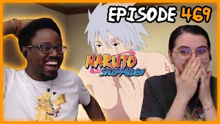 KAKASHI'S FACE REVEALED! | Naruto Shippuden Episode 469 Reaction