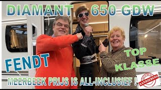 Fendt Diamant 650 GDW nu met € 7578,= extra korting FULL OPTIONS 2024 !!! caravan review