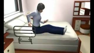 EZ Adjust Bed Rail - Demonstration