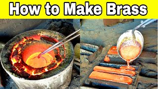 How to Make Brass from Copper/How To Prepare Artificial Jewelry Brass/Dr.Muhammad Sabeel#business