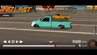 No limit drag racing 2.0 v1.8.7 Frontal Procharged 1986 Chevy s10 @5.611 et