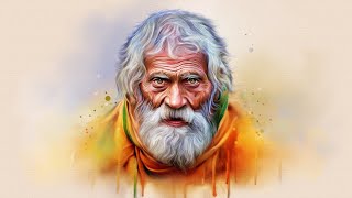 Smudge painting watercolor Style -Beard man | Photosho Tutorials | Artisa 23