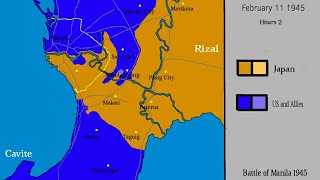 Liberation of Manila(1945): Every 2 hours