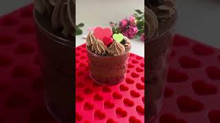 How to make chocolate heart cake decorations?#tadonyny #shorts #usa