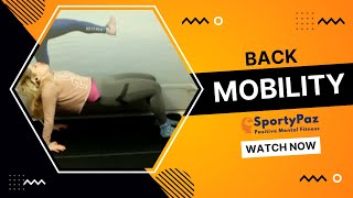 Back mobility exercises with Sportypaz