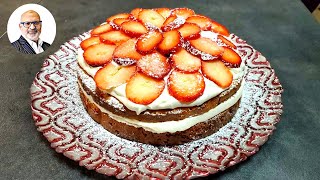 LIGHT AND FLUFFY VICTORIA SPONGE CAKE | A Quick & Easy Recipe