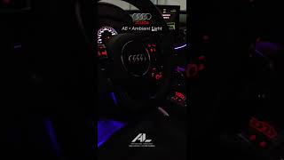 Audi A7 Ambient Light Install #SHORTS