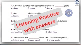 Listening Practice Test with Answers, prepare yourself for IELTS