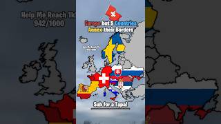 Europe but S Countries Annex their Borders (part 3) || #mapping #geography #europe