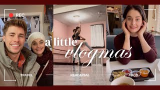 A Little VLOGMAS 2023 | Travel, Rehearsal, Food | Winchester, VA | Kathryn Morgan & Sean Rollofson