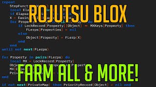 ROJUTSU BLOX | HACK/SCRIPT | GAIN+ HUB