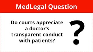 The Big MedLegal Question | Medical Law Cases - For Doctors