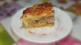 Это Очень Вкусно! Картофельная Запеканка с Мясным Фаршем | Быстрый Рецепт