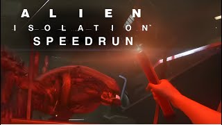 Alien: Isolation completed in under 25 minutes (Any% CC Only Novice PB 24:11.22)