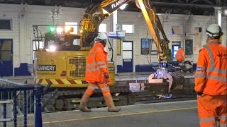 Historic station's upgrade well underway as buses replace trains 🚧 👷‍♂️