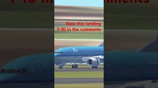 Rate this landing #infiniteflight #737