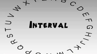 How to Say or Pronounce Interval