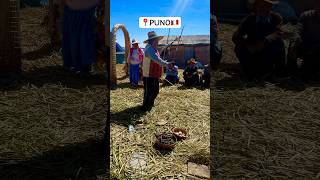 PERÙ 🇵🇪 población UROS lago titicaca. #shortsyoutube #peru #puno#lagotiticaca#uros#explore