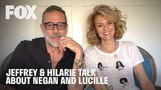 The Walking Dead | Jeffrey Dean Morgan & Hilarie Burton Morgan Talk Negan & Lucille | FOX TV UK