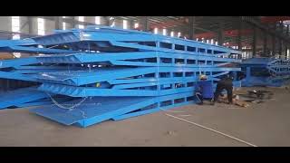 5 sets of 10 ton mobile dock leveler shipped to the port