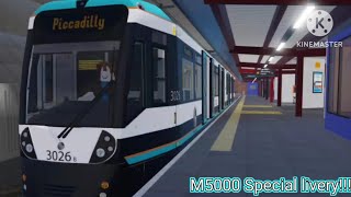 Roblox Manchester Retolink | M5000 series Bury → Piccadilly