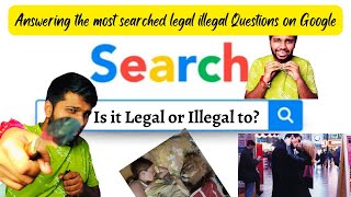 Is it Legal to do? | What does public search on google? | #law #googlesearch #answer