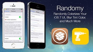 Randomy: Randomly Colorizes Your iOS 7 UI, Blur Tint Color, and Much More