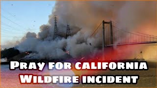 Breaking News Wildfire at Northern Baja California