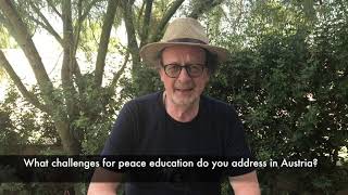 Werner Wintersteiner: Peace Educator (Austria)