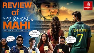 Public review of hindi movie Mr. & Mrs. Mahi