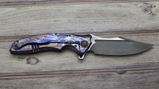 WE Knife Co Chimera Custom Super Storm Anodized by Jeff Perkins of JD Cutlery.