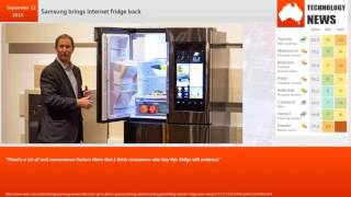 Samsung brings internet fridge back