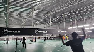 297 | Anas single | 05-11-2024 | Selasa | 11 mlm #badminton #tricks #smash