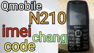 Qmobile N210 imei chang code