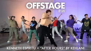 Kenneth Espiritu choreography to “After Hours” by Kehlani at Offstage Dance Studio