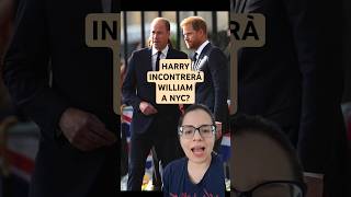 HARRY INCONTRERÀ WILLIAM A NEW YORK? #princeharry #princewilliam