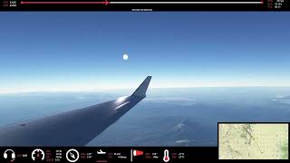 FS2020 CRJ700 KASE✈✈✈KLBB (Timelapse)  #3